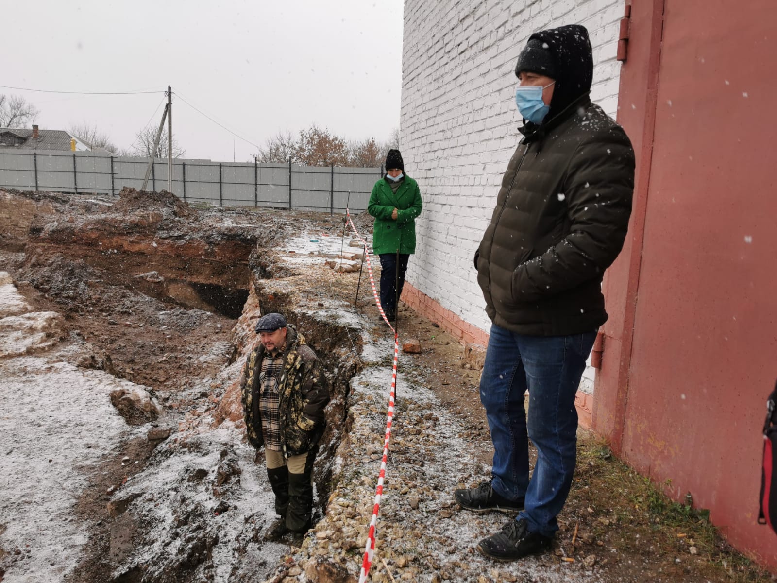 На месте разрушенного Архангельского собора Михайлова завершены  археологические работы | 13.11.2021 | Рязань - БезФормата